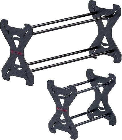 Extended Carbon Fiber 0.7" 1.0" 1.3" Aluminum Wheel Tires Rack for 1/18 1/24 1/30 1/32 RC Crawler Car Upgrades in Kuwait