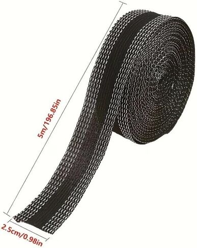 Self-Adhesive Trouser Hem Tape 5m Roll No Sew Iron On Cutting Free Hemming for Jeans Pants DIY Shorten Repair, Beige in Kuwait