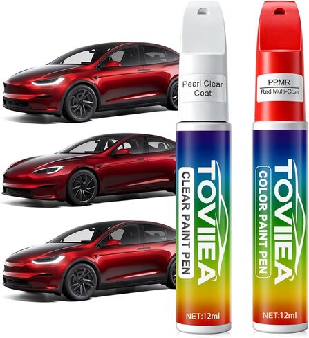 Stealth Grey(PN01) Touch Up Paint for tesla ModelY/3/X/S,2-In-1 Car Scratch Remover Pen,Car Paint Scratch Repair Kit for Scratches,Chips & Nicks,2-PCS SET in Saudi Arabia