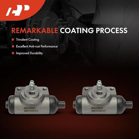 A-Premium Rear Drum Brake Wheel Cylinder Compatible with Select Chevrolet, Buick and Oldsmobile Models - LLV 1987-1993, Riviera 1979-1985, Toronado 1979-1985, 2-PC Set - Replace# 18003905 in Kuwait