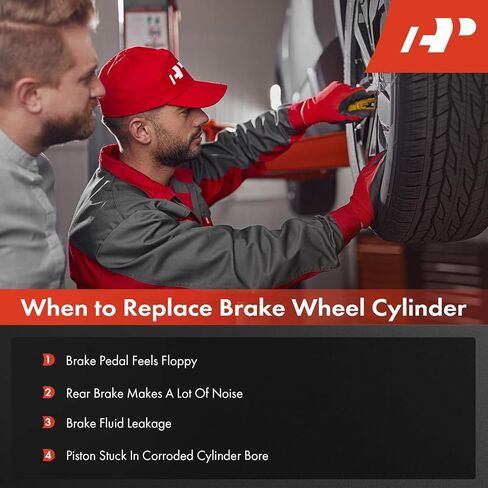 A-Premium Rear Drum Brake Wheel Cylinder Compatible with Select Chevrolet, Buick and Oldsmobile Models - LLV 1987-1993, Riviera 1979-1985, Toronado 1979-1985, 2-PC Set - Replace# 18003905 in Kuwait