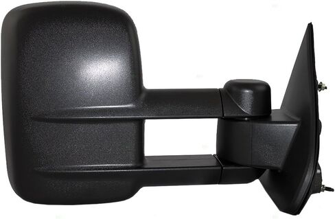 Brock Replacement Passenger Manual Side Tow Mirror with Telescopic Dual Arms Compatible with 2014-2018 Silverado Sierra 2019 LD/Limited Pickup Truck 22820396 in Kuwait