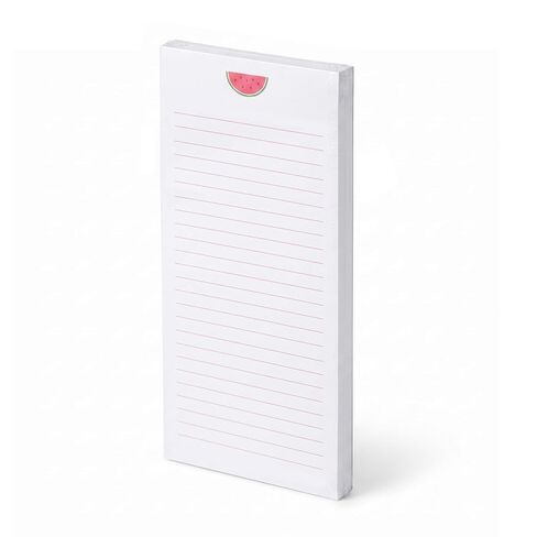 Magnetic Note Pad for Fridge - Grocery List Magnet Pad for Fridge Lined Notepad Cute 100 Sheet Chunky List Magnetic Notepads for Refrigerator Kitchen Memo Slim Notepad with Magnet Decorative Notebook in Kuwait