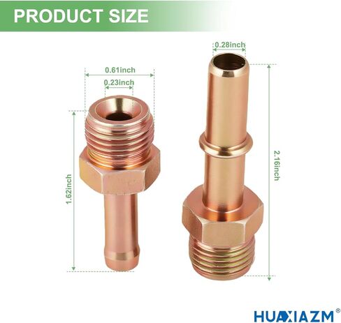 Automatic Transmission Cooler Line Fittings, Trans Oil Cooler Line Connectors Compatible with 1987-2006 Jeep Wrangler YJ/TJ 2.4L 2.5L L4 4.0L L6 in Saudi Arabia