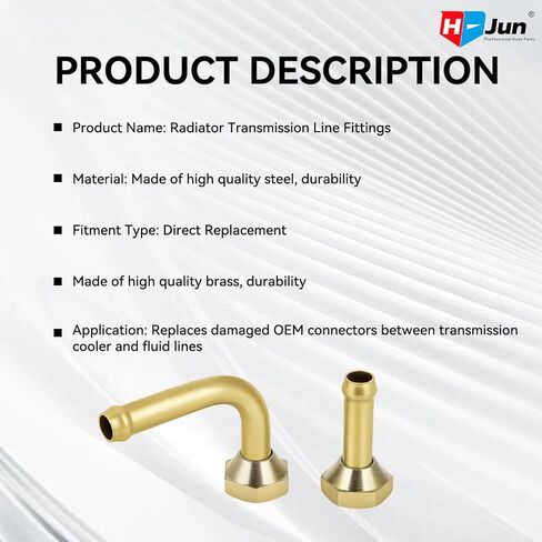 موصل خط تبريد ناقل الحركة، استبدال محول أنبوب زيت ناقل الحركة المناسب لـ 2013-2021 INFINITI JX35 QX60، Nissan Pathfinder 3.5L V6، 2.5L L4 Hybrid in Kuwait