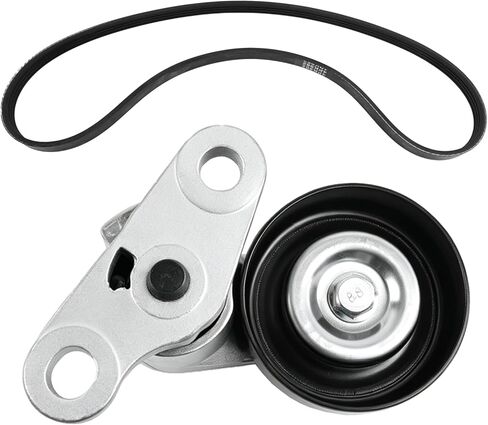 طقم شداد حزام A/C 90K-38159 - لسيارة 2000-2008 Chevy Silverado Tahoe، GMC Sierra Yukon، Cadillac Escalade 4.8L 5.3L 6.0L LS V8، يستبدل 38159 ACK040378HD in Kuwait