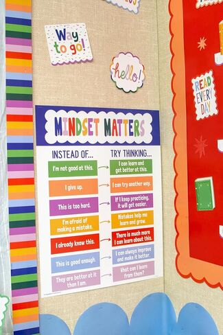 Teacher Created Resources Color Crush Positive Sayings Accents (TCR9366) in Saudi Arabia