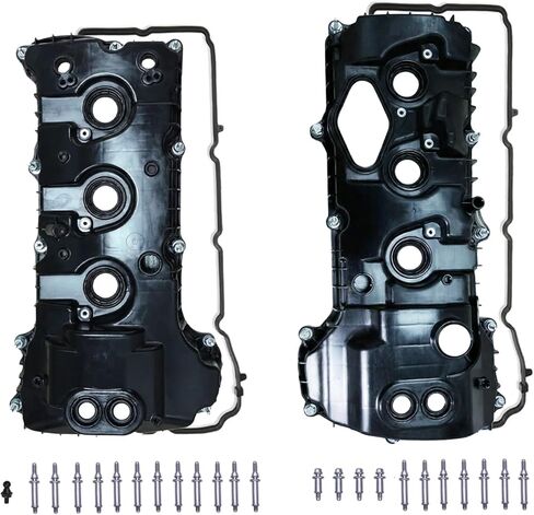 Engine Valve Cover Set Compatible with Ford F-150 2013-2017, Expedition 2015-2017, Transit 150 250 350 2015-2022, Lincoln Navigator 2015-2017, Direct Replace Part # BL3Z-6582-H DL3Z-6582-C in Kuwait