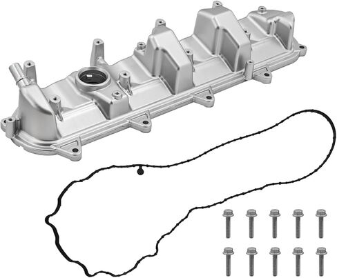 12623926 غطاء صمام المحرك الأيسر من الألومنيوم متوافق مع Chevy Silverado 1500 2014-2019، Suburban 2015-2020، يناسب Gmc sierra 1500 2014-2019 5.3L 6.2L، 12692546 12619980 in Kuwait