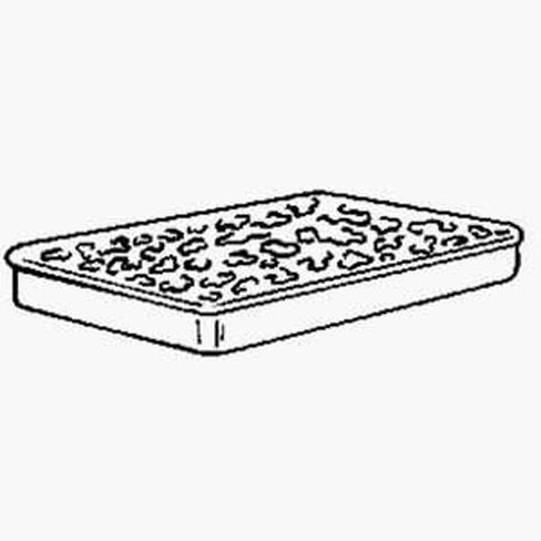 NDS 11-5/8 in. W x 16-13/16 in. H Rectangular Valve Box Cover Green in Kuwait