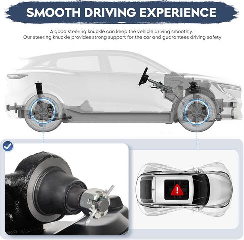 TadaMark Front Steering Knuckles & Wheel Bearing Hub Assembly Fit for Honda Accord 2.4L 2013 2014 2015 2016, for Accord 2.0L 2014 2015, Left Driver and Right Passenger Side in Kuwait