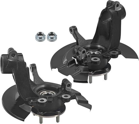 مجموعة محور العجلة ومفاصل التوجيه الأمامية اليسرى واليمنى متوافقة مع Ford Escape 2013-2019 2.0L 2.5L 1.5L 1.6L استبدال محمل العجلة # CV6Z2K005C in Kuwait