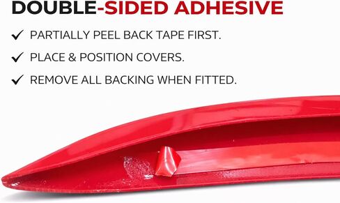 Front Grille Decoration Cover Stripe for Mini F55 F56 Car Styling Accessories Red in Saudi Arabia
