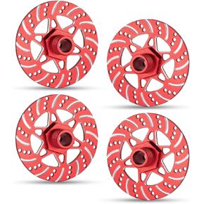 RC Car Parts Compatible With ARRMA For Infraction For Limitless For Felony 6S For BLX 1/7 1/8 RC Car Upgrade Parts Aluminum Alloy Brake Disc(Red) in Kuwait