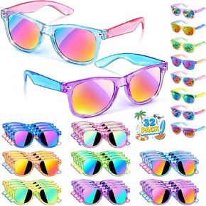 Metemot Kids Sunglasses Bulk Party Favors, Sunglasses for Kids with UV 400 Protection, Neon Sunglasses for Boys and Girls, Party Favor, Birthday Classroom Goodie Bags Party Supplies in Saudi Arabia
