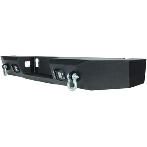 Paramount Automotive Black Rear Bumper with LED Lights Fit For 2015-2019 F150 57-0113, Black in Saudi Arabia