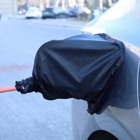 Strong Magnetic EV Charger Cover -All-Weather Outdoor EV Charging Port Cover- Heavy-Duty Waterproof/Dustproof Protector that Seals Out Rain & Snow for Tesla, Ford, Rivian (Steel Body EVs) in Saudi Arabia
