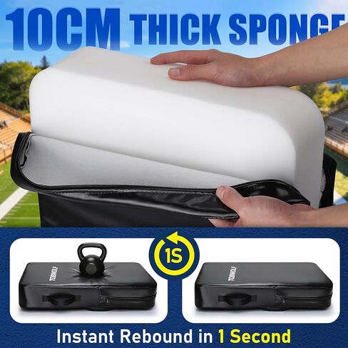 TOBWOLF 2PCS Round Volleyball Blocking Pad, Volleyball Setter Training Equipment for Hitting & Blocking, Volleyball Training Aid Cushion, Mimics Hand Blocking, Protects Blockers Hands During Practice in Saudi Arabia