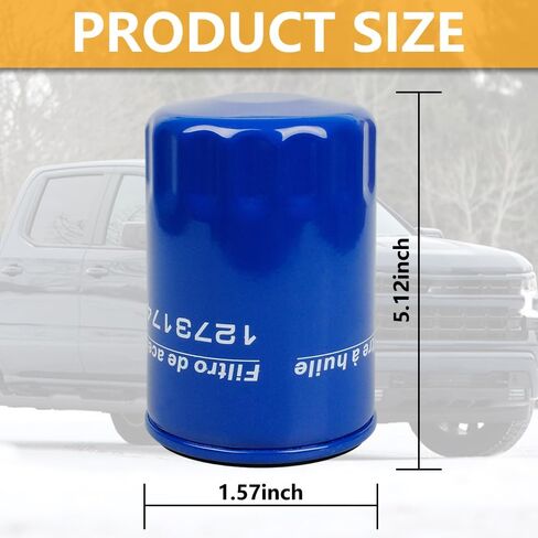3 قطعة PF63 فلتر زيت المحرك الفاخر لفورد 2011-2025 F-150، 2014-2015 F-250/F-350/F-450،2011-2024 موستانج؛ لـ 2014-2023 تشيفي سيلفرادو؛ لسيارة تشيفي كامارو 2022-2023 in Kuwait