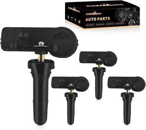 مستشعر TPMS، 4 قطع 433 ميجاهرتز بديل مستشعر مراقبة ضغط الإطارات لكرايسلر 300، لسيارة دودج تشالنجر دورانجو رحلة، لسيارة فيات 500L، لسيارة جيب جراند شيروكي، لرام 1500 56029398AB in Kuwait