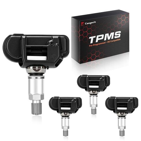 مستشعر TPMS مبرمج مسبقًا 433 ميجا هرتز لمرسيدس بنز 2016-2022 GLC300 | 2008-2021 C300 | 2015-2018 GLE350/350d | 2010-2015 ML350، E350/550، GLK350 | GLC/GLK,C,GLE/ML,E,GLS/GL,S Class-OE#A0009050030(4 قطع) in Kuwait