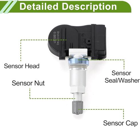 No.BHA437140 Tire Pressure Sensor for Mazda 6 2005-2015 2018-2021 Tire Pressure Monitoring Sensor 1 Pcs in Kuwait