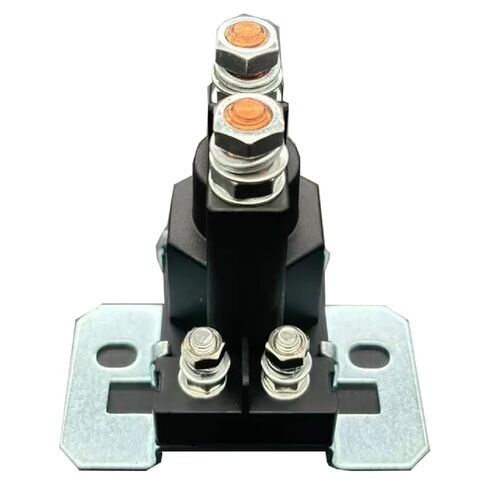 500A DC 12V High Current Solenoid Auto Car Starter Relay SPST Start Contactor Double Batteries Isolator Control On/Off Switch (24V 500A) in Kuwait