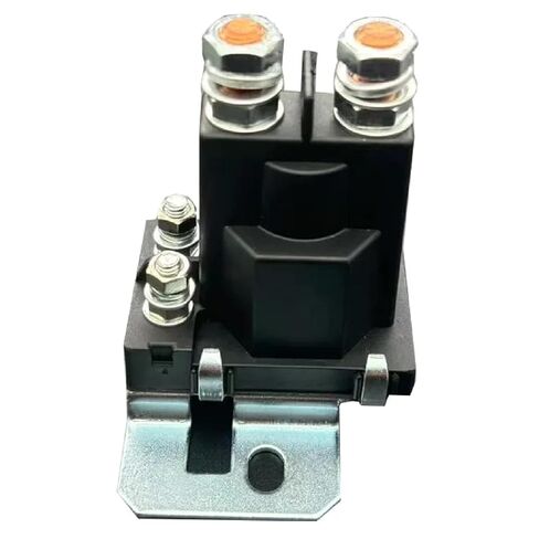500A DC 12V High Current Solenoid Auto Car Starter Relay SPST Start Contactor Double Batteries Isolator Control On/Off Switch (24V 500A) in Kuwait