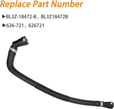 مجموعة خرطوم سخان HVAC متوافقة مع Ford F-150 2011-2014، متوافقة مع Lincoln Mark LT 2011-2014 استبدال 626-721 BL3Z-18472-B in Kuwait