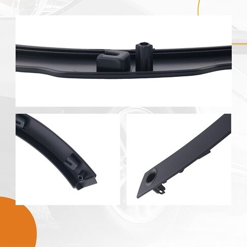حافة متوهجة للحاجز الأمامي الأيمن من maxpeedingrods لسيارة Land Rover Range Rover Evoque 2012-2017، استبدال قالب قوس العجلة الجانبية للركاب #LR044278، RO1291100 in Kuwait