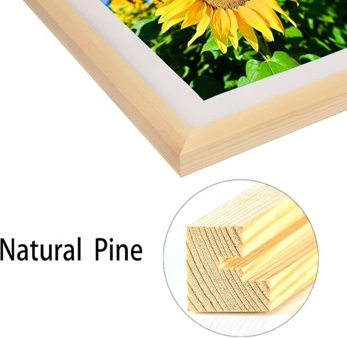 إطارات صور اللوحة الماسية Mxtallup مقاس 12 × 12، عرض الصور مقاس 10 × 10 بوصة / 25 × 25 سم مع حصيرة أو 12 × 12 بوصة / 30 × 30 سم بدون حصيرة، إطار فني ماسي بلون خشبي (TYK0011) in Kuwait