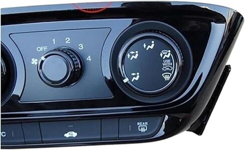 التحكم في المناخ الهواء التبديل ل XRV ل Vezel 2015-2022 التيار المتناوب التحكم في درجة الحرارة مقبض تزيين 1 قطعة سيارة تكييف الهواء لوحة التبديل in Kuwait