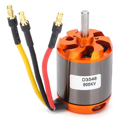 محرك فعال D3548 بدون فرش مع كفاءة عمل عالية لطائرات RC ذات الأجنحة الثابتة، تركيب مريح لعشاق ملحقات RC (1100 كيلو فولت) in Kuwait