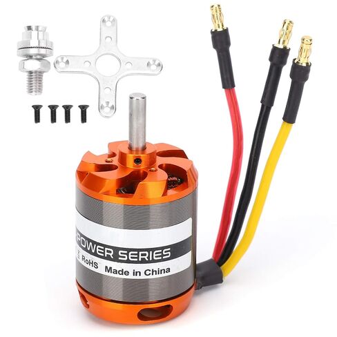 محرك فعال D3548 بدون فرش مع كفاءة عمل عالية لطائرات RC ذات الأجنحة الثابتة، تركيب مريح لعشاق ملحقات RC (1100 كيلو فولت) in Kuwait
