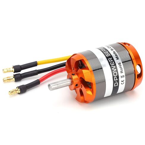 محرك فعال D3548 بدون فرش مع كفاءة عمل عالية لطائرات RC ذات الأجنحة الثابتة، تركيب مريح لعشاق ملحقات RC (1100 كيلو فولت) in Kuwait