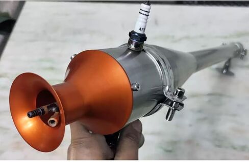 Pulse Jet Engine That Works, Medium Valve-Controlled Gasoline Internal Combustion Model Airplane Model Engine, Gift for Adult, RTR Version in Kuwait