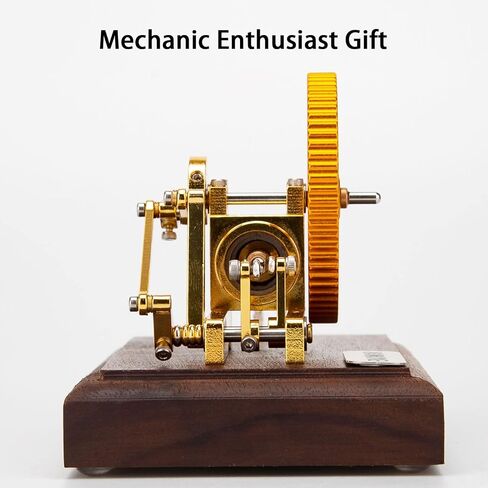 ENGINEDIY مجموعة محرك Stirling، طقم نموذج محرك الهواء الساخن الاسترليني، طقم محرك صغير للهواء الساخن، محرك بخاري لعشاق التكنولوجيا تجربة DIY in Kuwait