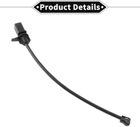 1pc Brake Pad Wear Sensor for Audi Q5 2009-2018 TPU Rubber Black Front Disc Break Pad Wear Indicator Sensor in Kuwait