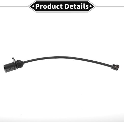 1pc Brake Pad Wear Sensor for Audi Q5 2009-2018 TPU Rubber Black Front Disc Break Pad Wear Indicator Sensor in Kuwait