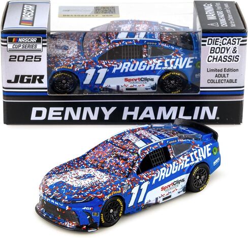 Denny Hamlin 2025 Dover Race Win ARC Diecast Car 1:64 Scale in Kuwait
