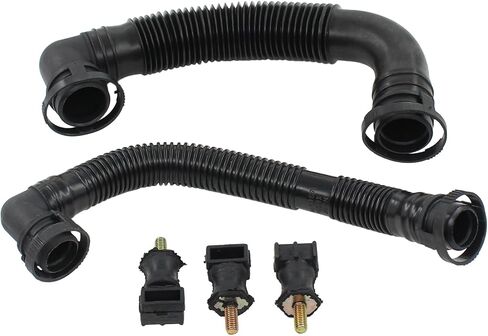 MOTOKU Secondary Air Injection Pump Hoses w/Mount | for Audi A3 A4 A6 TT, for VW Beetle Golf Jetta Passat Touareg in Kuwait