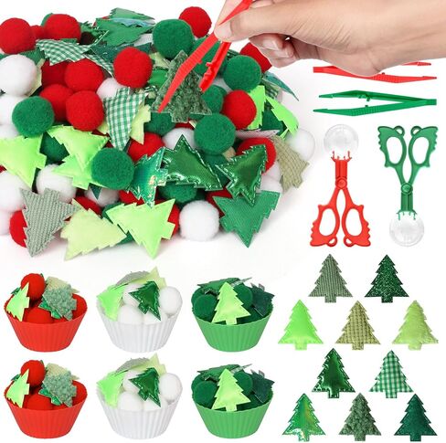 208 Pcs Winter Sensory Bin Items Winter Frozen Snowflake Counting Sorting Sensory Bin Filler Fine Motor Acrylic Frozen Snowflake Counts for Xmas Counting Decor in Saudi Arabia