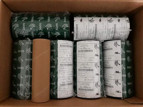 Zebra 5095 Resin - Printer Ribbons (110mm x 300m) Pack of 6 in Kuwait