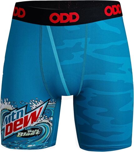 Odd Sox Mountain Dew Baja Blast Men's Boxer Briefs Smalll Blue in Saudi Arabia