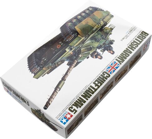 تاميا 300035068 35068 BR.Chieftain MK.5 دبابة، أخضر (أخضر عسكري)، عبوة فردية in Kuwait