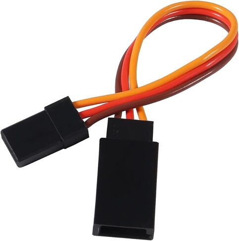 10PCS 500mm Servo Extension Cable 3-Pin Male to Female 30 Core Lead Wire Cable Connectors Control Board Remote - 50CM in Kuwait