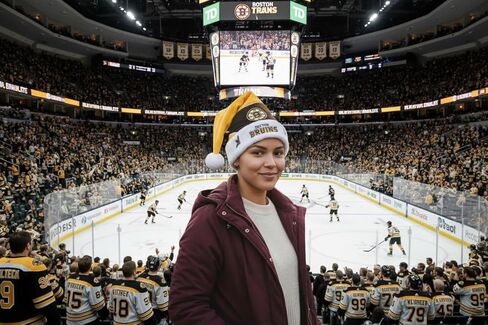 قبعة NHL Colorblock Santa - أظهر روح هوكي الجليد الخاصة بك مع ملابس وهدايا مشجعي NHL Holiday المرخصة رسميًا in Saudi Arabia