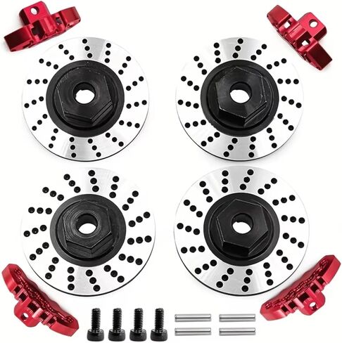 أجزاء RC متوافقة مع Traxxas 4-Tec Drift Rear Drive 1/10 RC قطع غيار السيارات أقراص الفرامل الأمامية والخلفية 8352 8367 in Kuwait