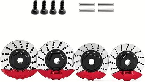 أجزاء RC متوافقة مع Traxxas 4-Tec Drift Rear Drive 1/10 RC قطع غيار السيارات أقراص الفرامل الأمامية والخلفية 8352 8367 in Kuwait