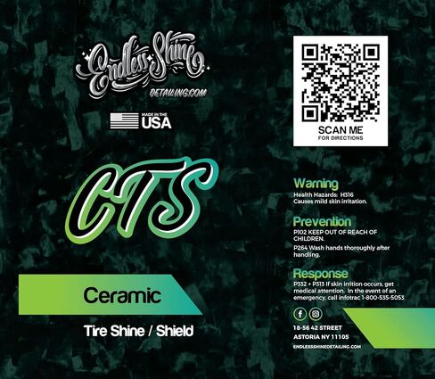 Endless Shine Detailing Ceramic Tire Shield Kit - CTS - Enhance and Protect Your Tires in Saudi Arabia